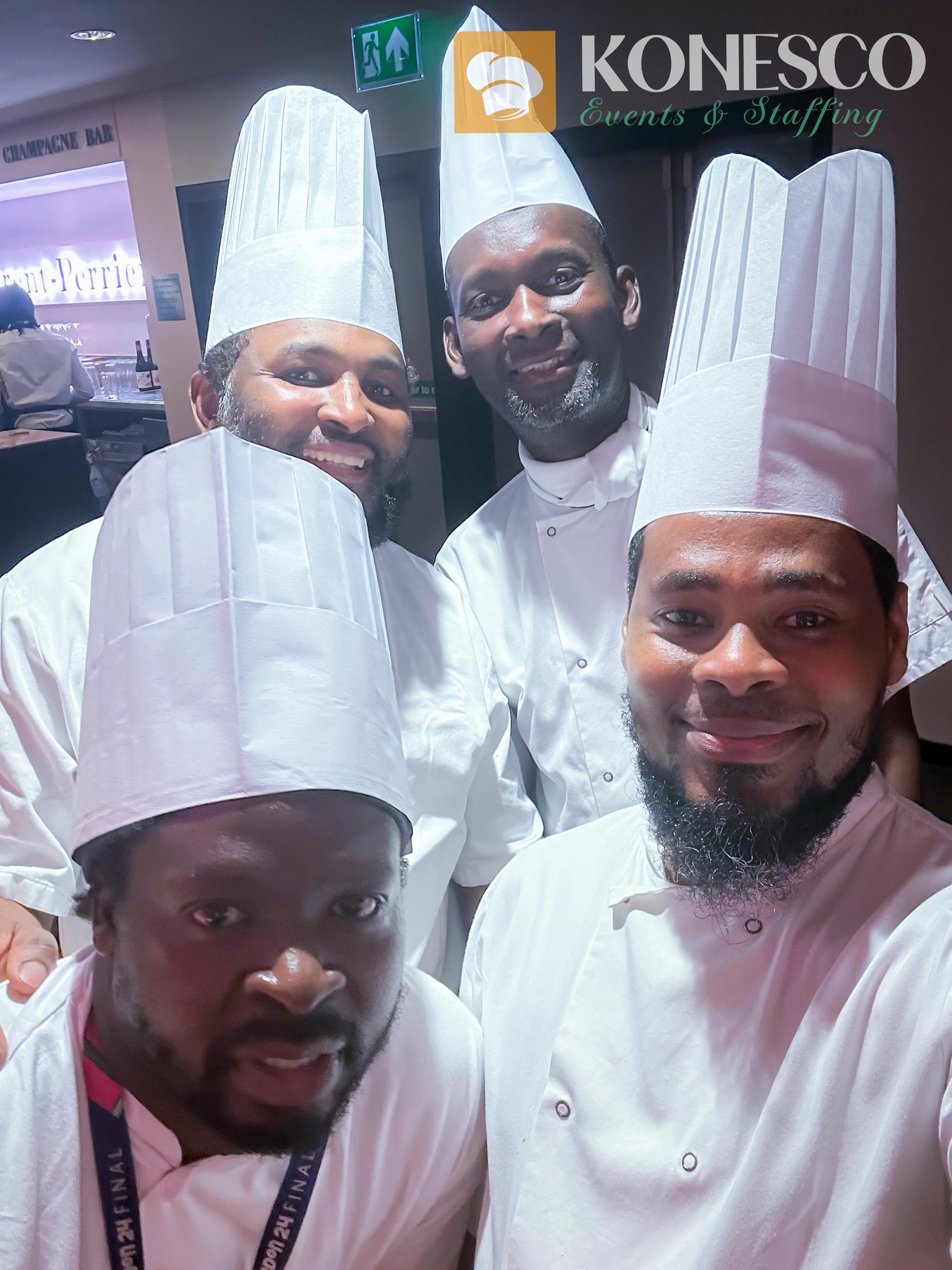 The Konesco chef team