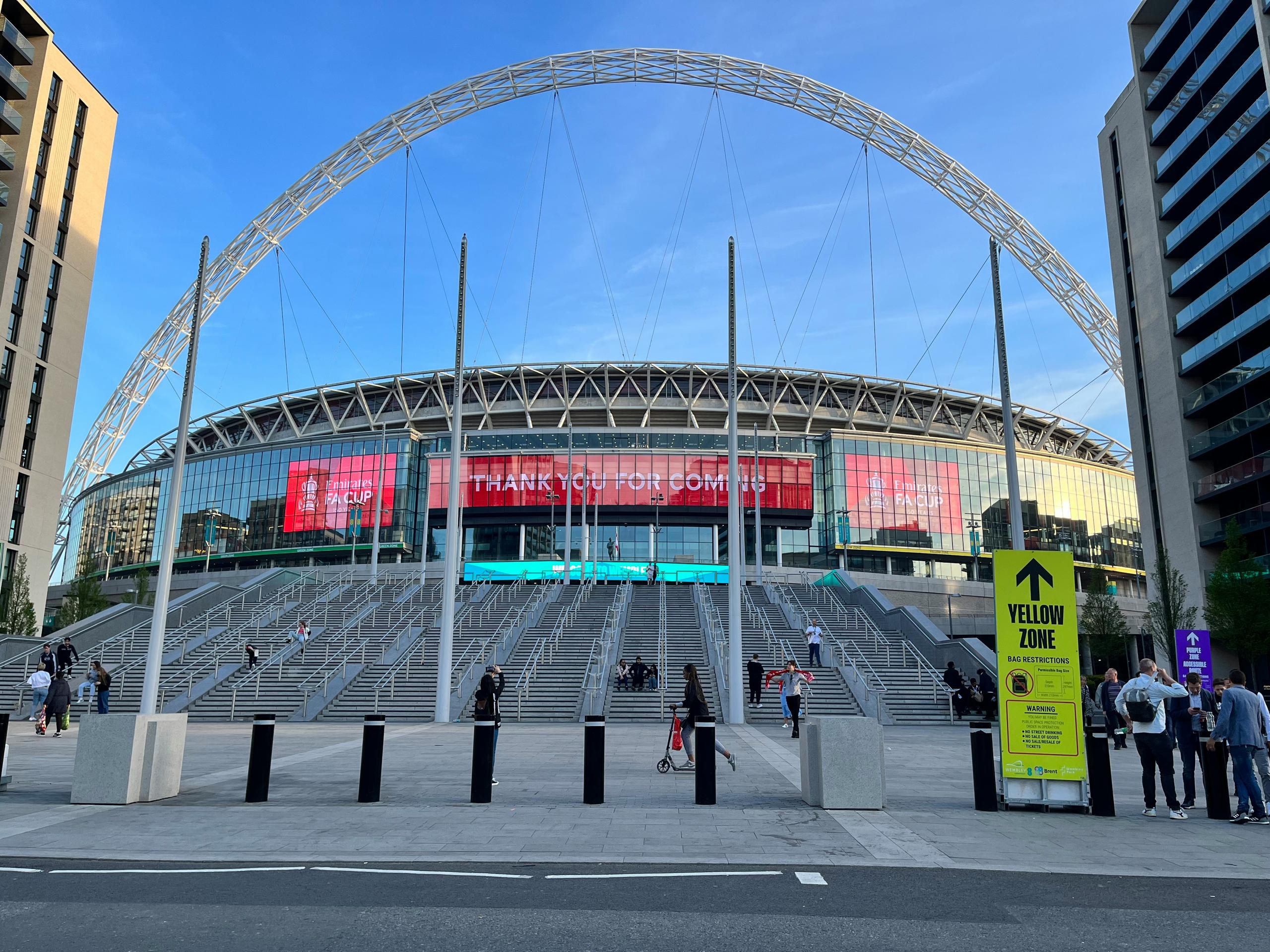 Wembley Stadium exterior
